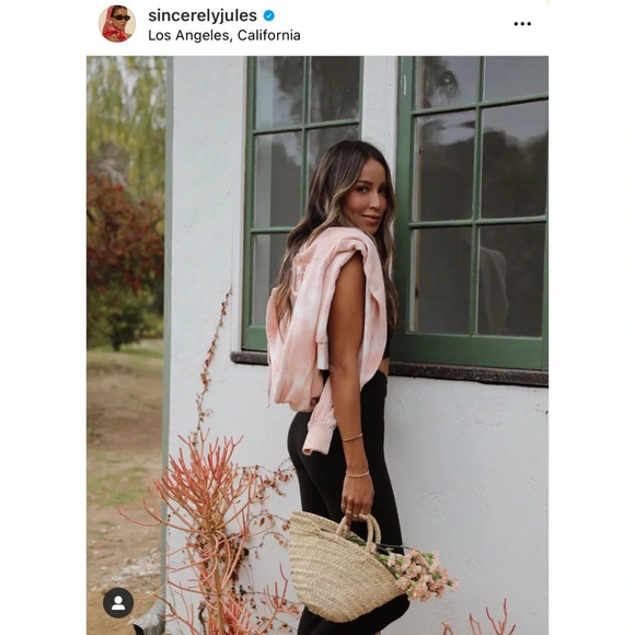 NWT Sincerely Jules for Bandier The Rue Crossover Lifestyle Legging in Black - Picture 5 of 14